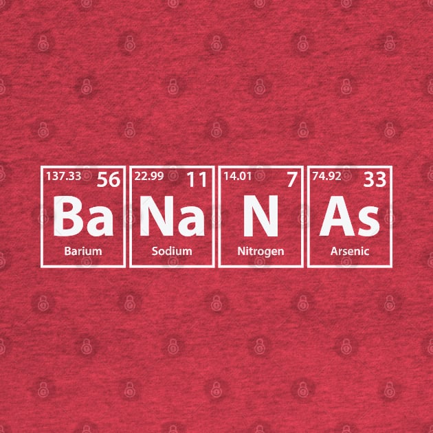 Bananas (Ba-Na-N-As) Periodic Elements Spelling by cerebrands